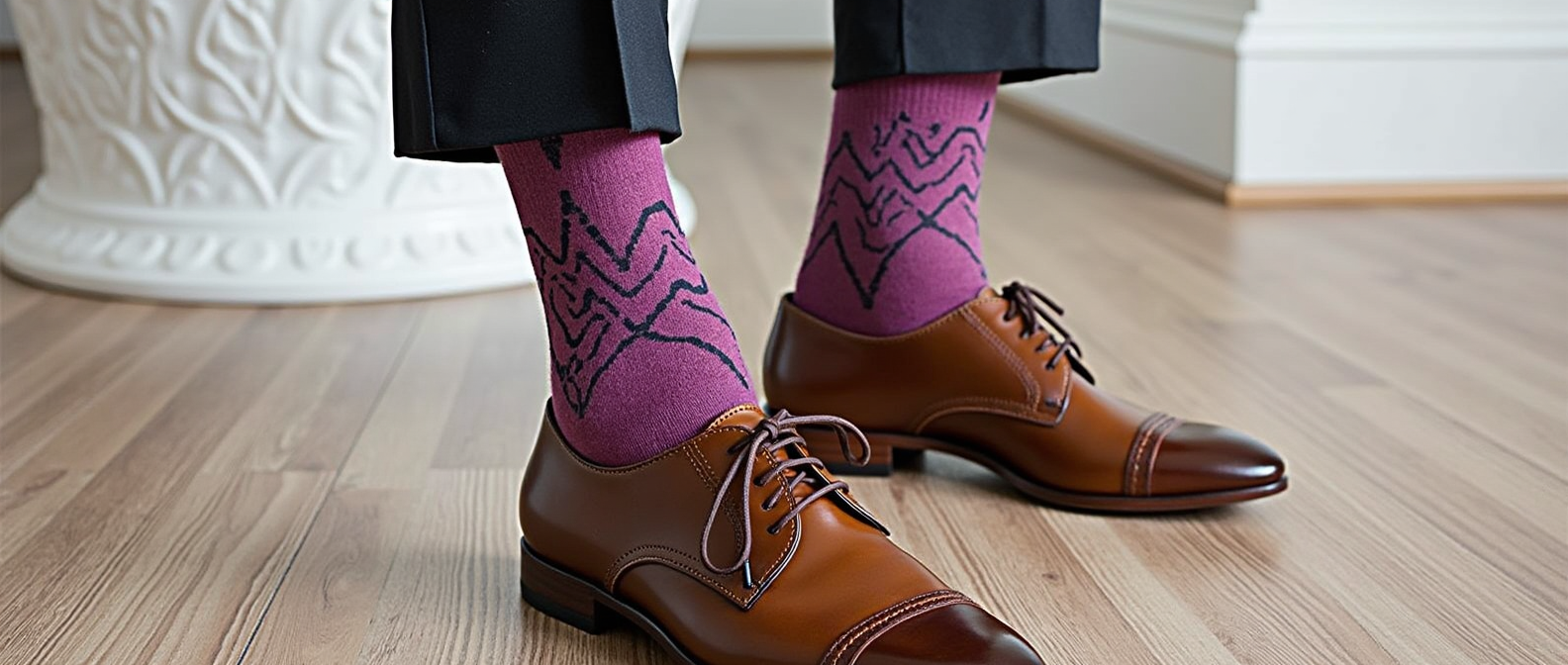 When to Wear Colored Dress Socks