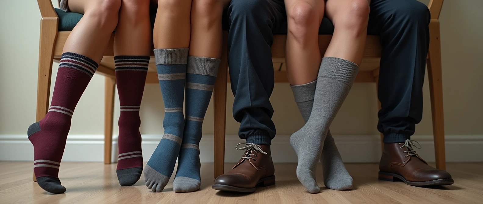 men's socks with garters