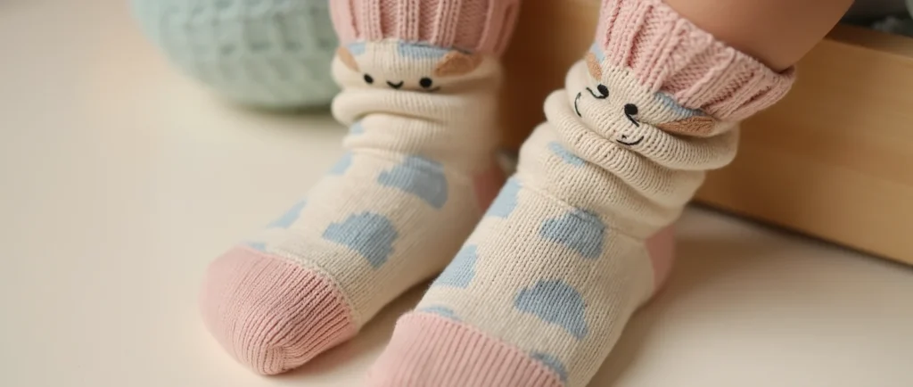 Infant girl socks