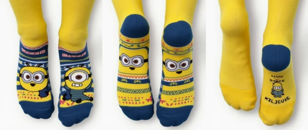 bombas minion socks