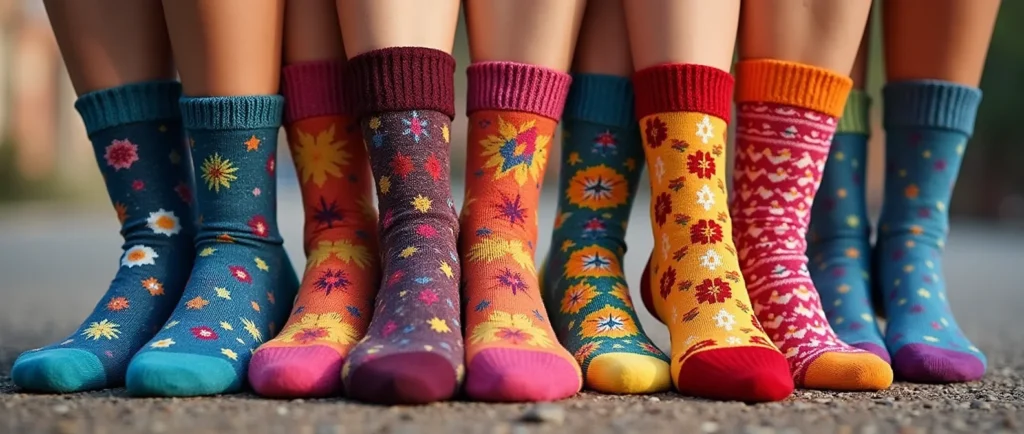 colorful socks 