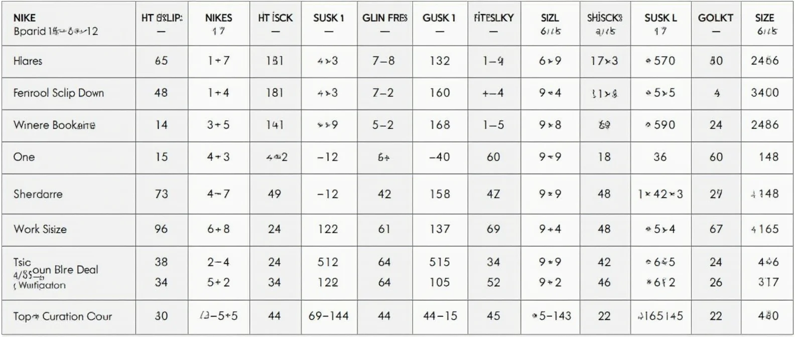 nike sock size chart