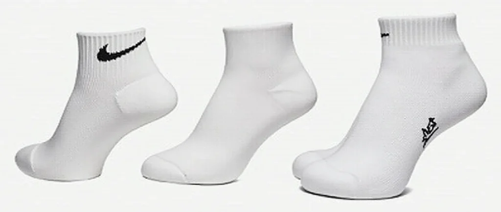 nike white sock